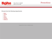 Tablet Screenshot of hy-vee.biz